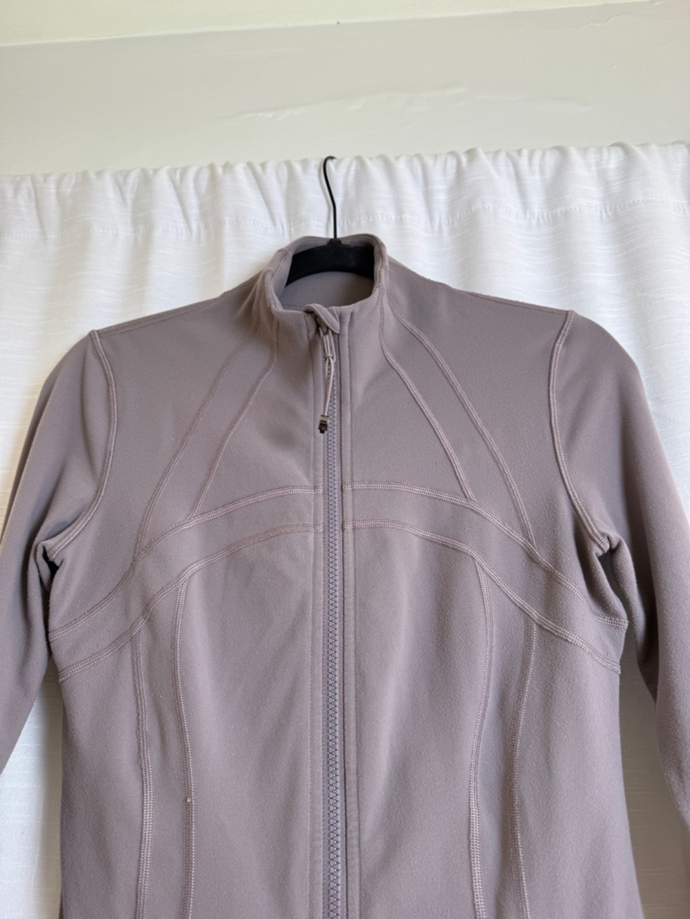 Lululemon Align Jacket Dusty Rose Pink Full Zip Slim Fit Yoga Running | Size 6 - Picture 13 of 16